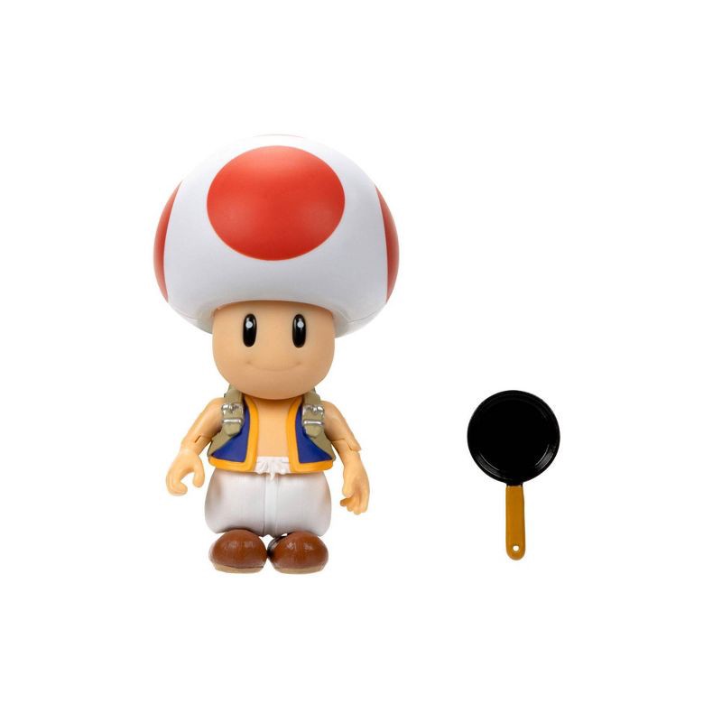 Super Mario World Of Nintendo Toad Clip On Plush Figure, 1 Unit - Kroger