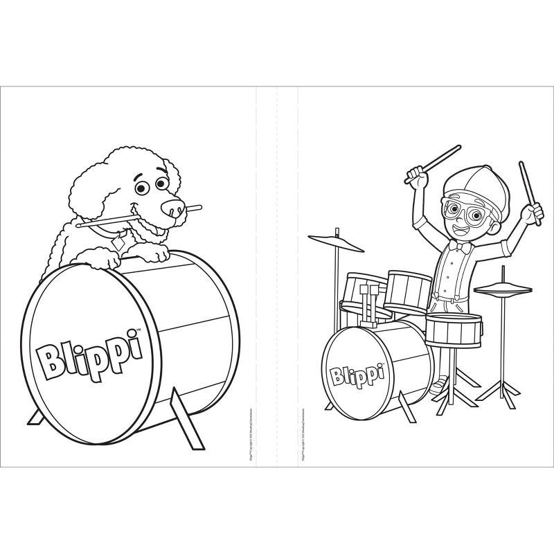 slide 2 of 5, Studio Fun Blippi My First Coloring Book (Board Book), 1 ct