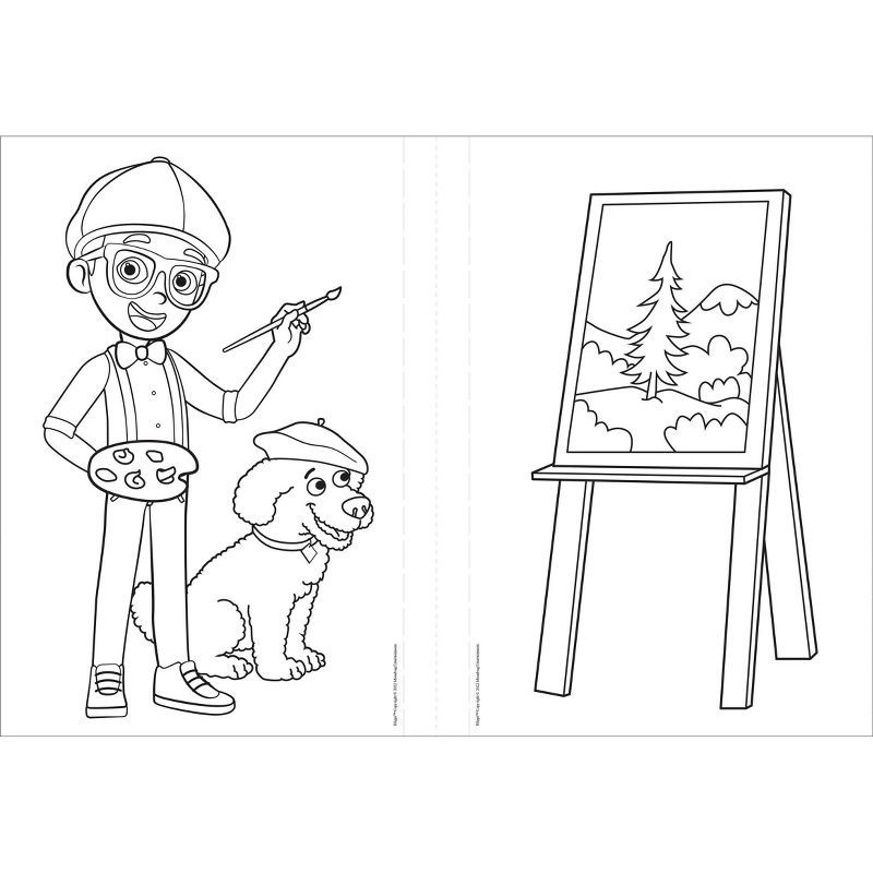 slide 3 of 5, Studio Fun Blippi My First Coloring Book (Board Book), 1 ct