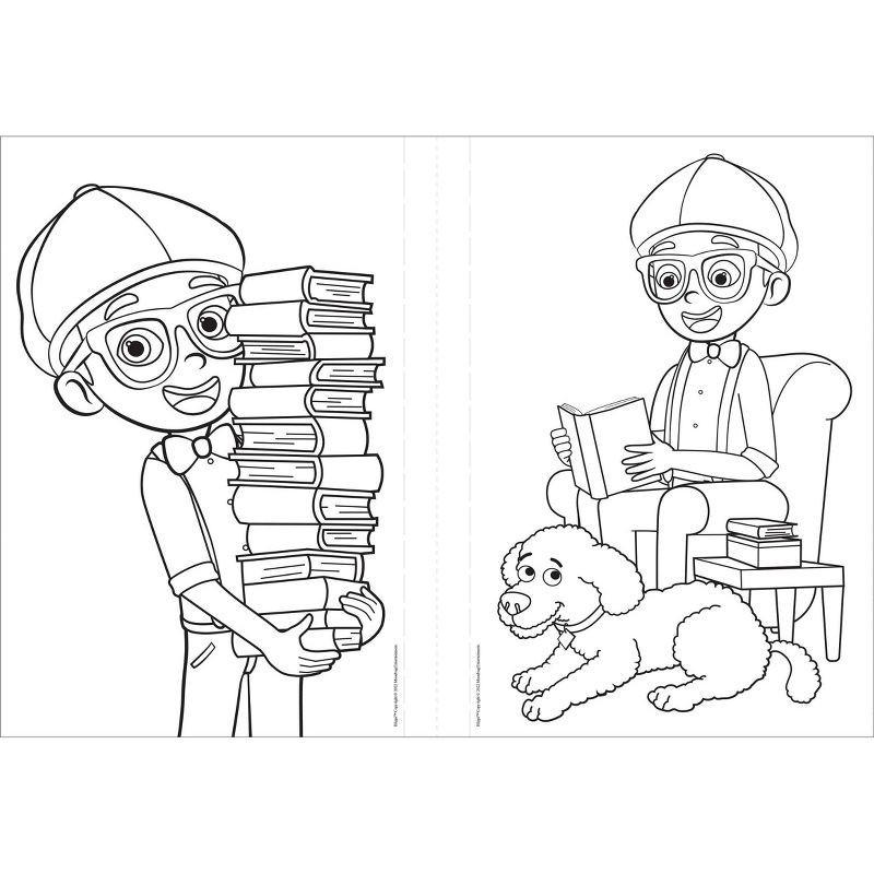 slide 4 of 5, Studio Fun Blippi My First Coloring Book (Board Book), 1 ct