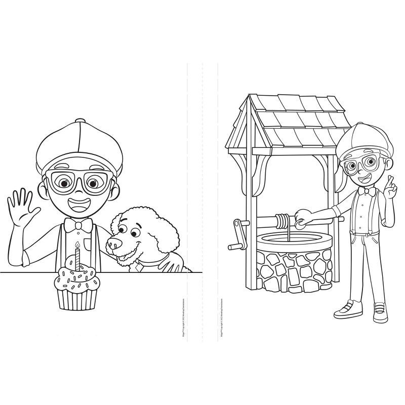 slide 5 of 5, Studio Fun Blippi My First Coloring Book (Board Book), 1 ct