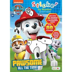 Bendon PAW Patrol Sticker - by Number Activity Book