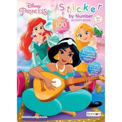 Bendon Disney Princess Sticker - by Number Activity Book