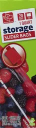 Harris Teeter Slider Storage Bags Quart