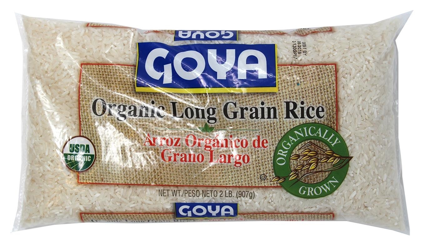 slide 1 of 1, Goya Organic Long Grain White Rice, 32 oz