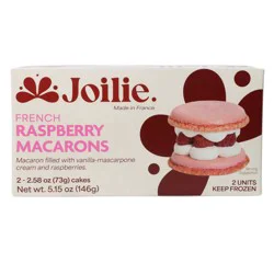 Jolie French Raspberry Macarons