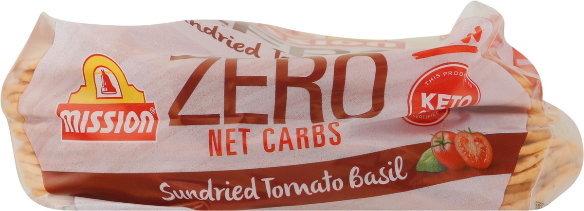 slide 6 of 13, Mission Zero Net Carbs Sundried Tomato Basil Tortillas 14 ea, 14 ct