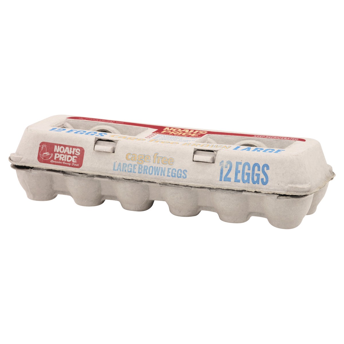 slide 12 of 13, Noah's Pride Cage Free Large Brown Eggs 12 ea, 12 ct