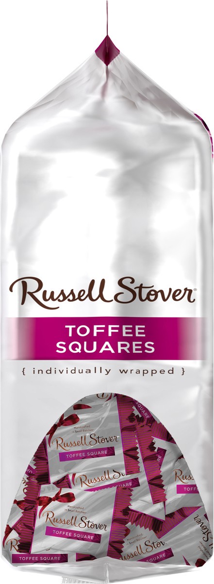 slide 12 of 13, RUSSELL STOVER Milk Chocolate Toffee Squares, 6 oz. bag (˜ 10 pieces), 6 oz