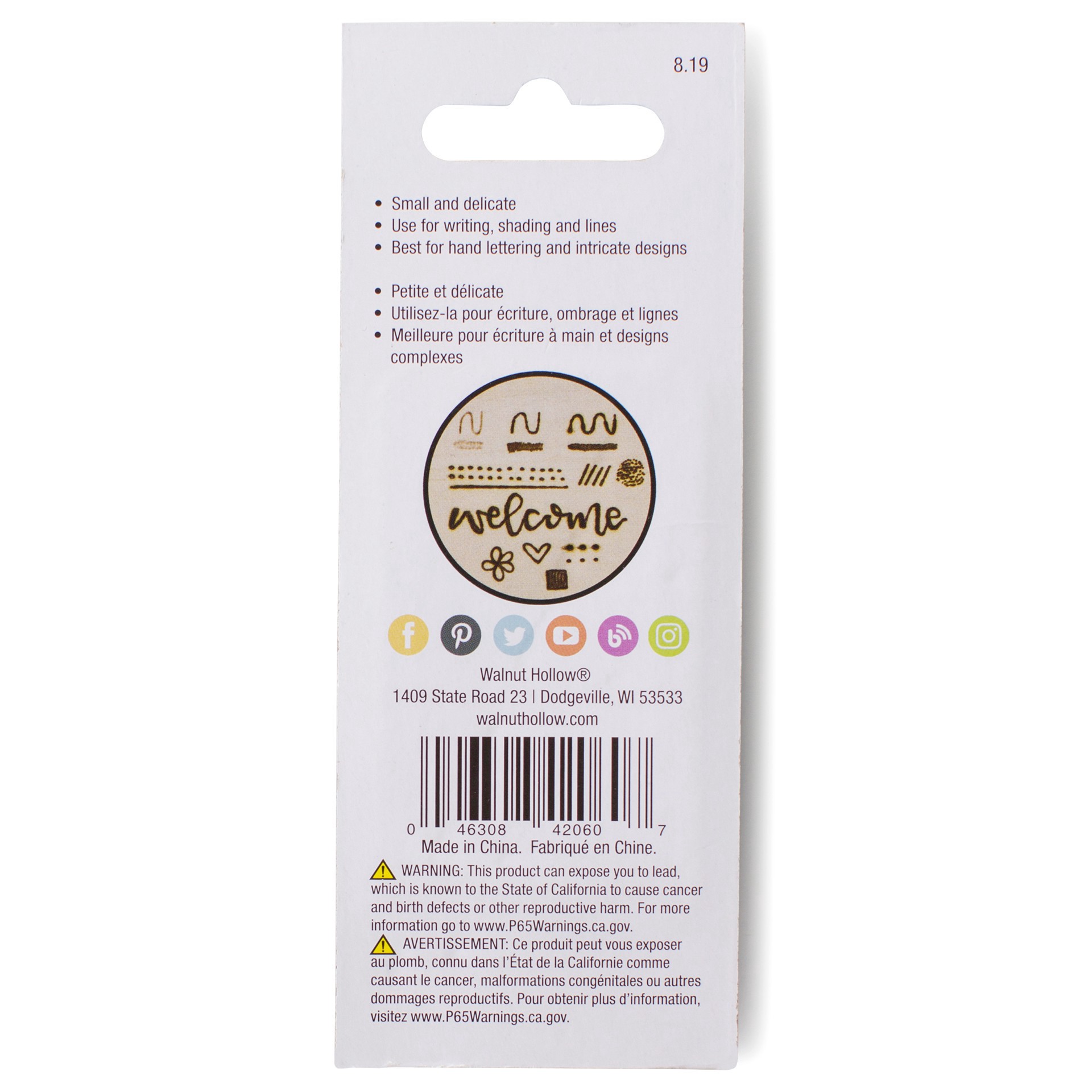 slide 3 of 6, Walnut Hollow Wood Burning Ball Point, 1 ct