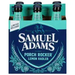 Samuel Adams Porch Rocker Lemon Radler Seasonal Beer (12 fl. oz. Bottle, 6pk.)