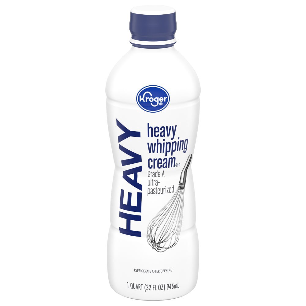 slide 1 of 1, Kroger Heavy Whipping Cream - 1 qt, 1 qt