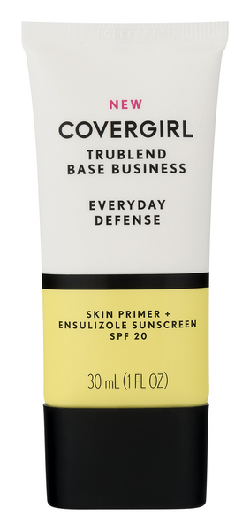 slide 1 of 1, Covergirl Covergirl Everyday Defense Skin Primer + Ensulizole Sunscreen Spf 20, 1 fl oz