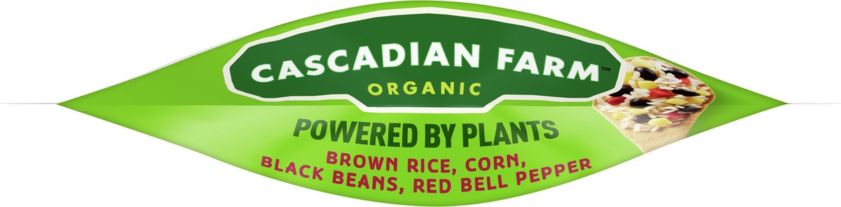 slide 2 of 9, Cascadian Farm Organic Powered By Plants Frozen Vegetables – Brown Rice, Corn, Black Beans and Red Bell Pepper, 24 oz., 24 oz