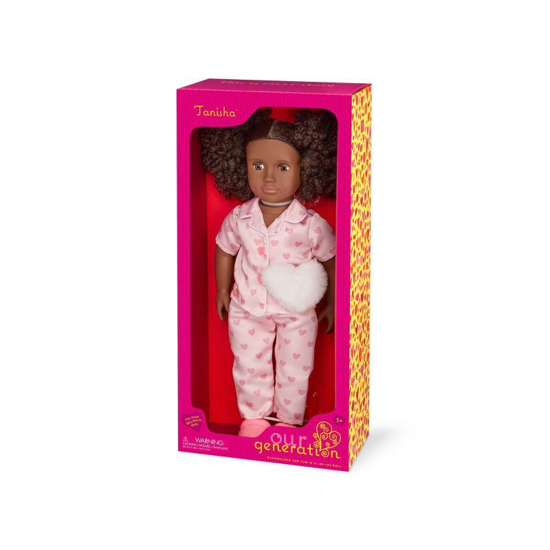 slide 5 of 5, Our Generation Tanisha 18" Slumber Party Doll, 1 ct