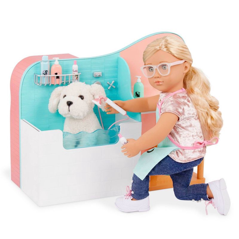 slide 3 of 8, Our Generation Happy Tails Care Center Pet Vet Accessory Set for 18" Dolls, 1 ct