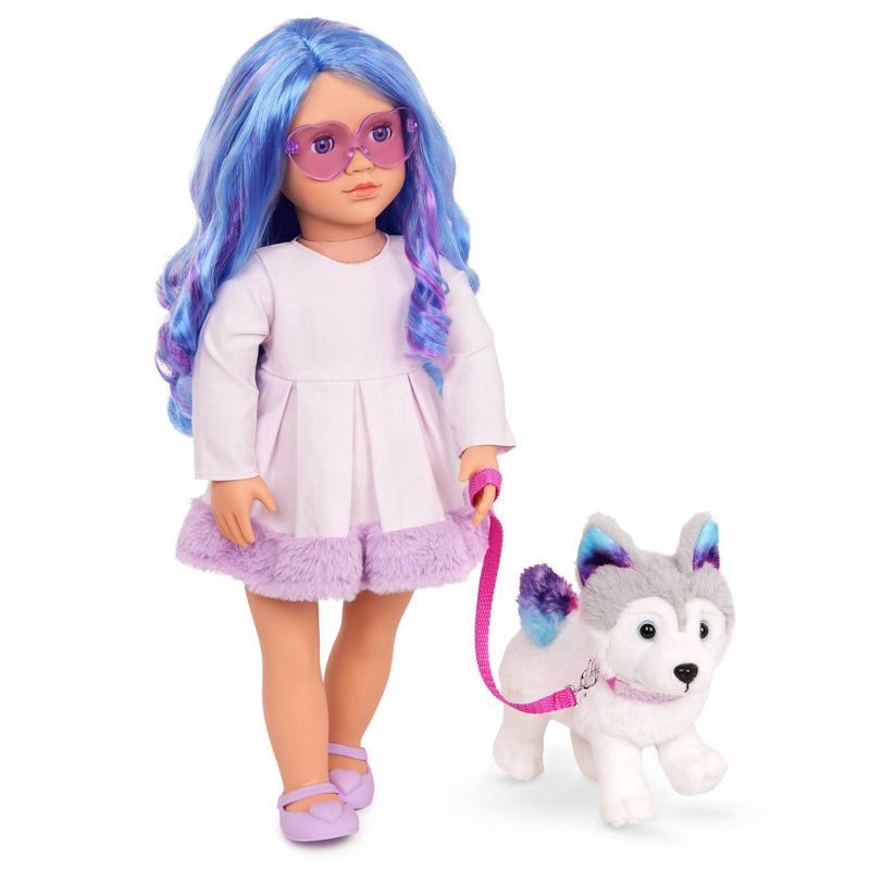 slide 2 of 5, Our Generation Siberian Husky 6" Pet Dog Plush, 1 ct