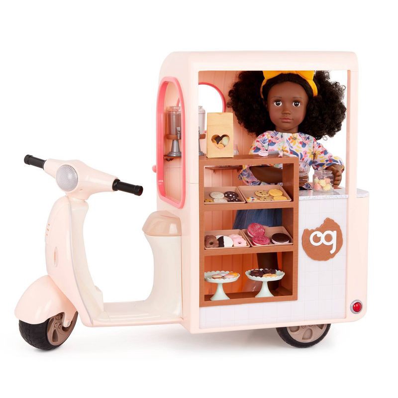slide 3 of 8, Our Generation Chip Chip Hooray Cookie Scooter Accessory Set for 18" Dolls, 1 ct
