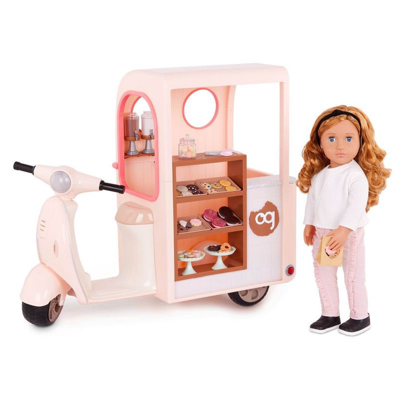slide 4 of 8, Our Generation Chip Chip Hooray Cookie Scooter Accessory Set for 18" Dolls, 1 ct
