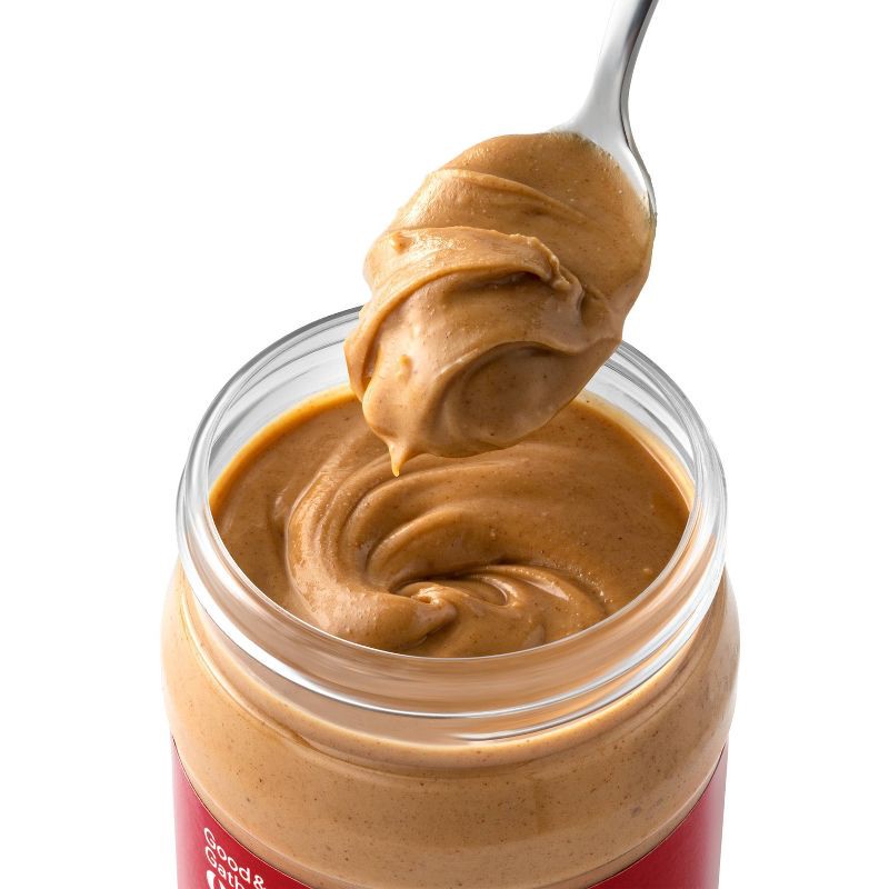 slide 2 of 3, Organic No Stir Creamy Peanut Butter - 16oz - Good & Gather™, 16 oz