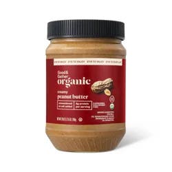Organic Stir Peanut Butter Creamy - 28oz - Good & Gather™