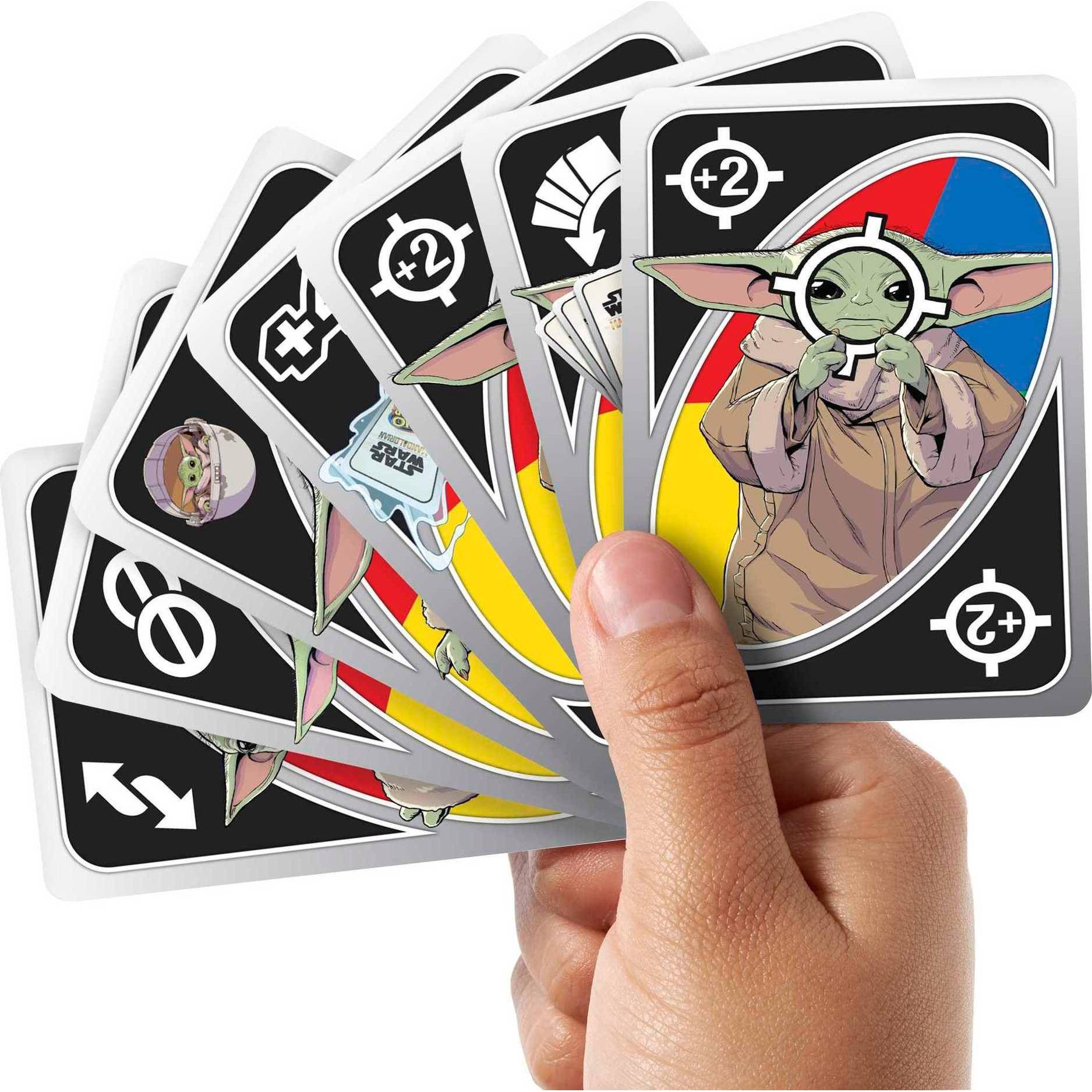 slide 3 of 6, UNO All Wild Grogu Card Game, 1 ct