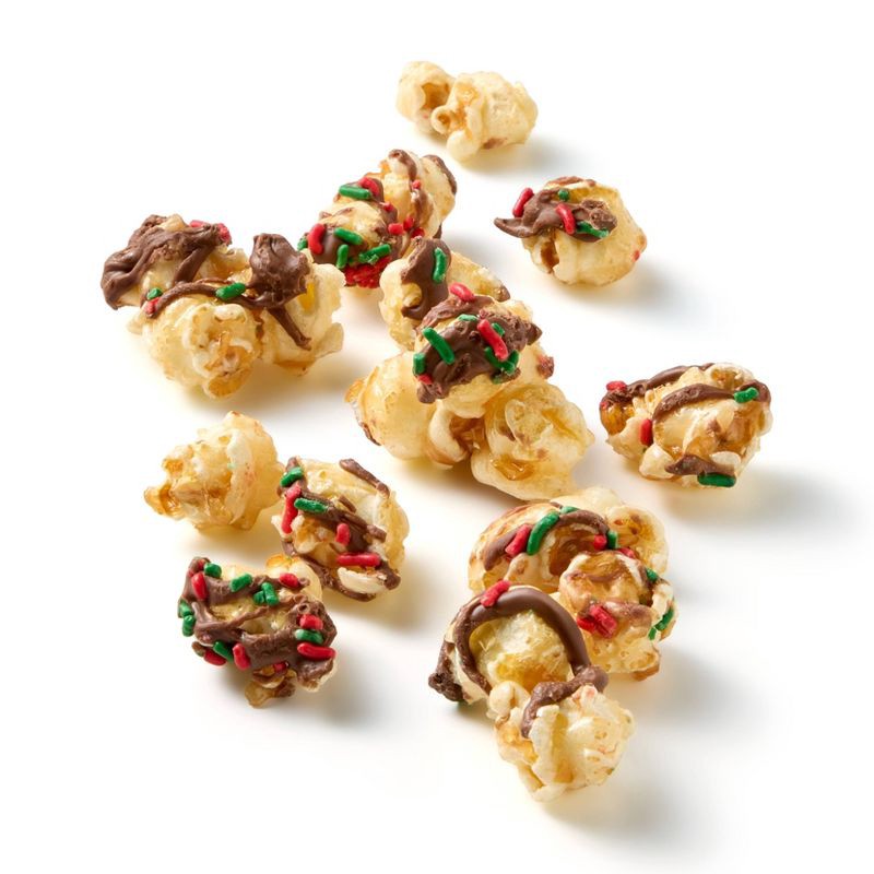 slide 3 of 3, Christmas Milk Chocolate Drizzle Kettle Corn Popcorn - 13oz - Favorite Day™, 13 oz