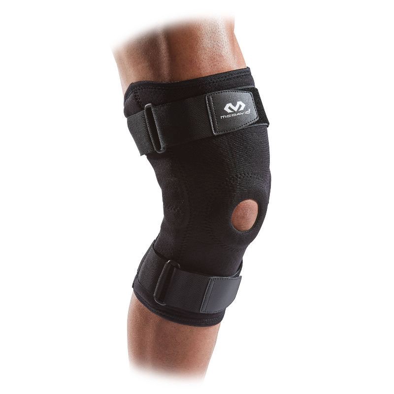 slide 8 of 8, McDavid Sport Knee Brace with Hinges - Black - S/M, 1 ct