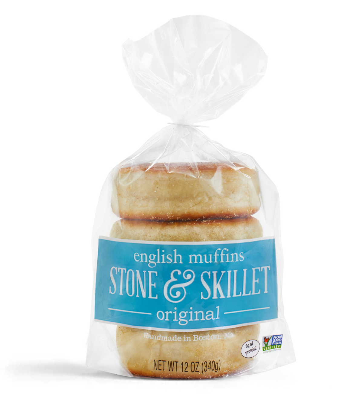 slide 1 of 1, Stone & Skillet Original English Muffins 12 oz, 12 oz
