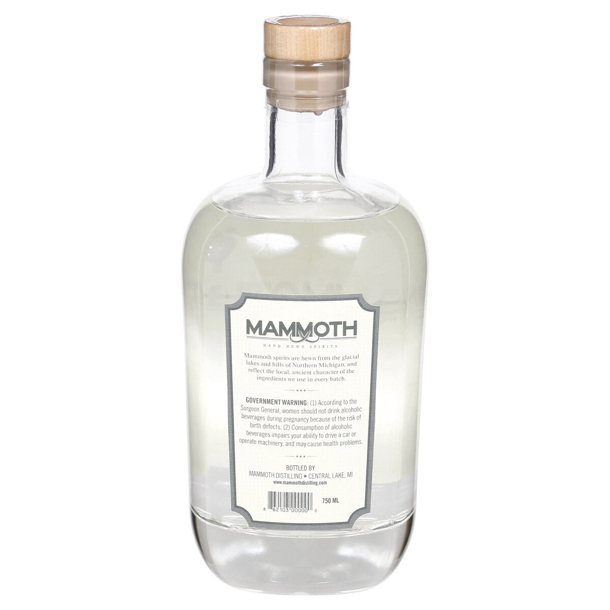 slide 2 of 2, Mammoth Dry Stack Vodka, 750 ml