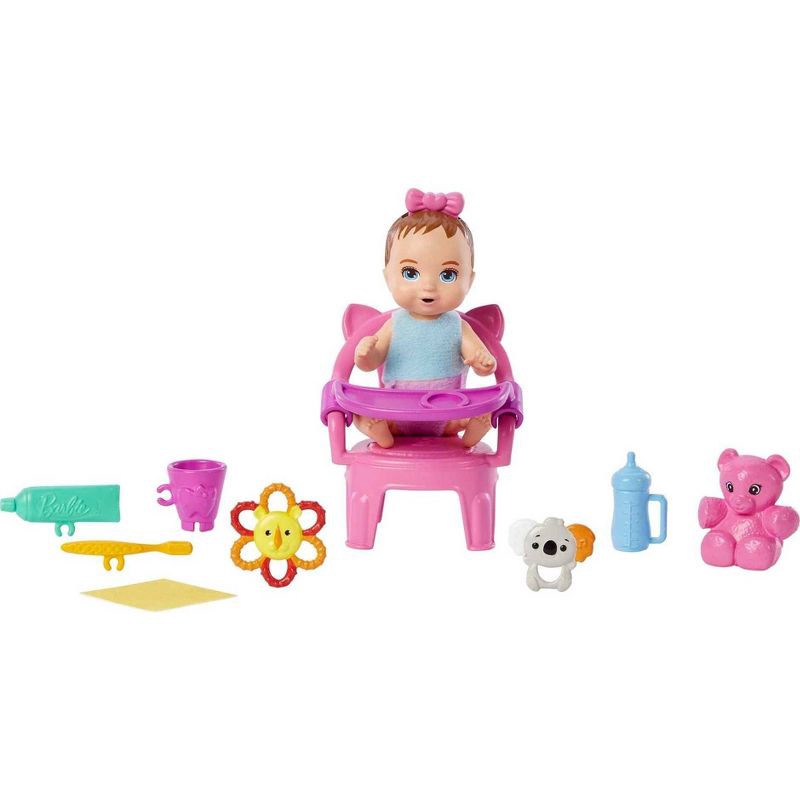 slide 1 of 6, Barbie Skipper Babysitter First Tooth Playset, 1 ct