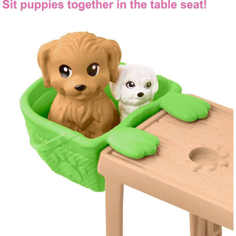 slide 4 of 6, Barbie Chelsea Doll and Accessories Skatepark Playset with 2 Puppies and 15+ pc, 1 ct