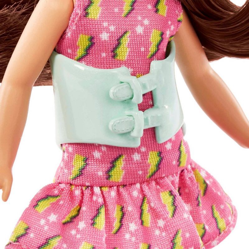 slide 5 of 6, Barbie Chelsea Doll 6-Inch Small Doll with Brace for Scoliosis Spine Curvature, 1 ct