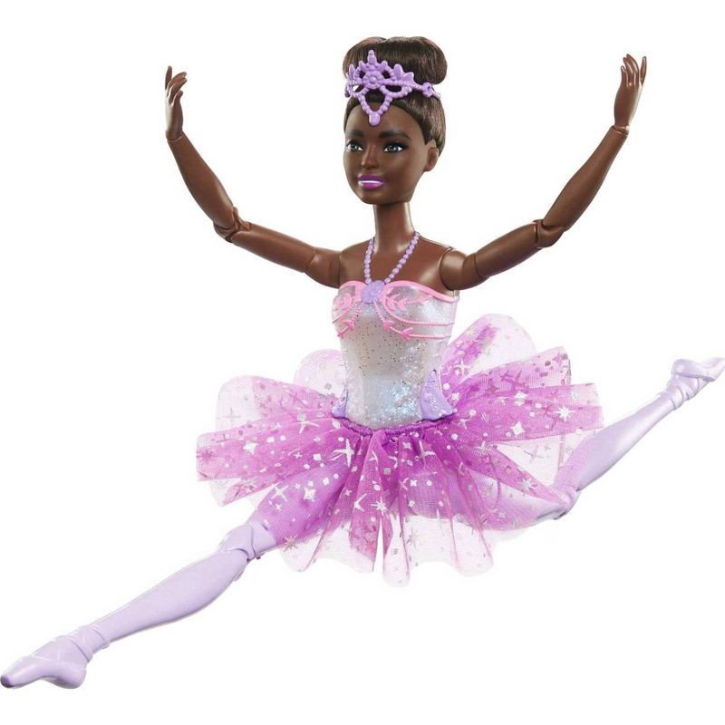 slide 2 of 6, Barbie Dreamtopia Twinkle Lights Magical Ballerina Doll, 1 ct