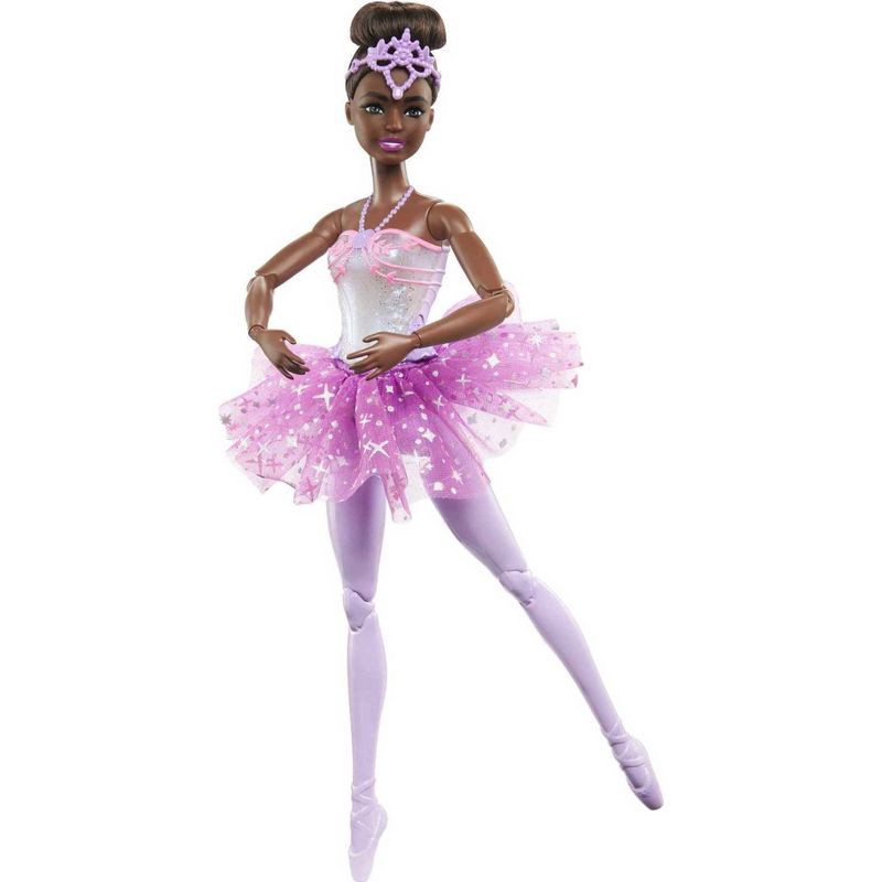 slide 1 of 6, Barbie Dreamtopia Twinkle Lights Magical Ballerina Doll, 1 ct