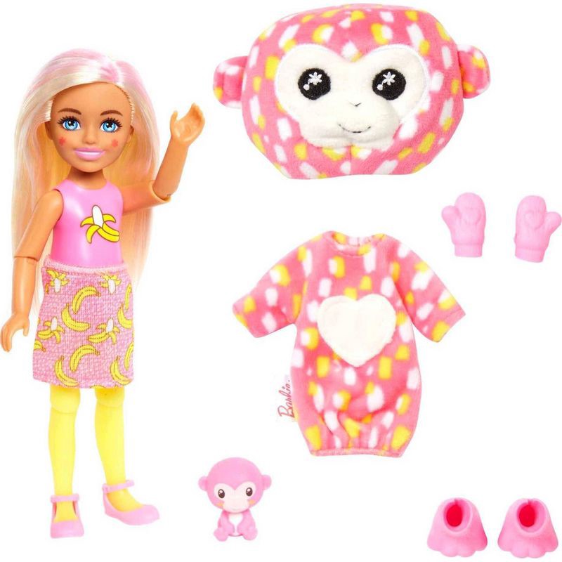 Barbie Cutie Reveal Jungle Series Doll