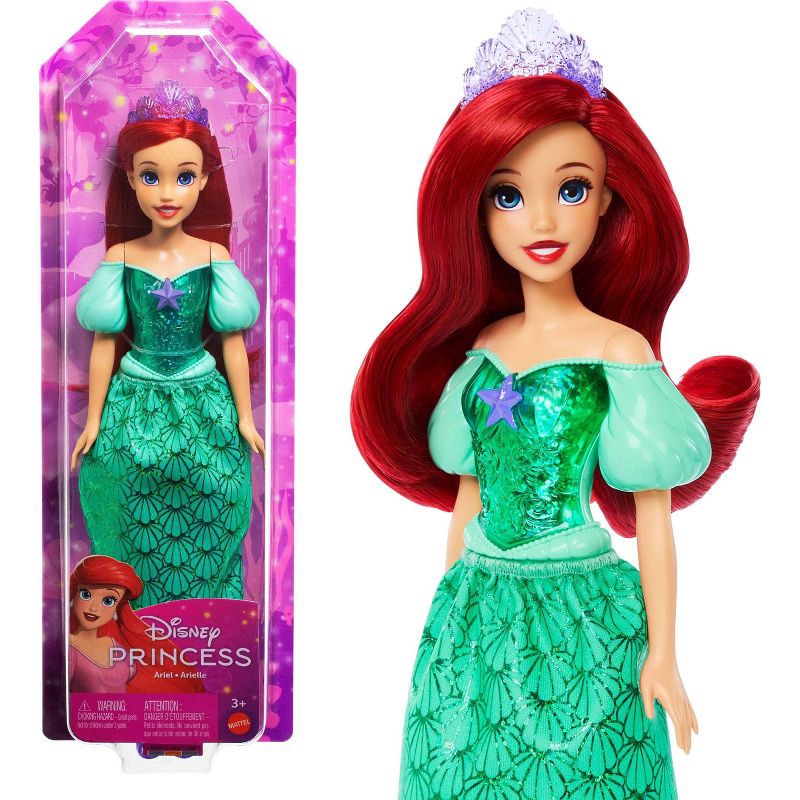 slide 1 of 6, Disney Princess Ariel Fashion Doll, 1 ct