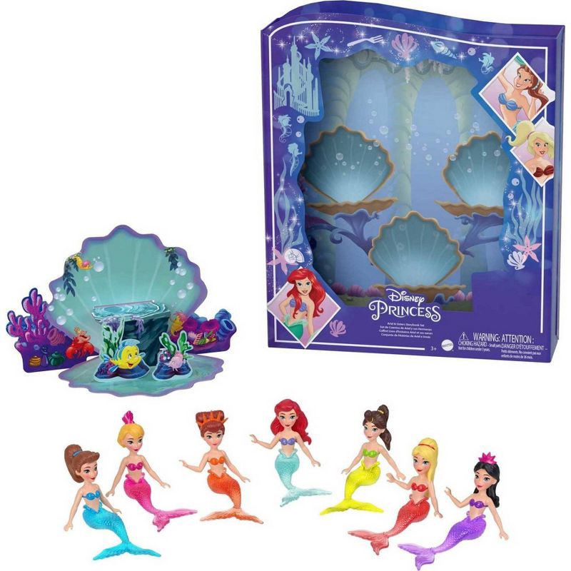 slide 2 of 6, Disney Princess Ariel & Sisters Storybook Set, 1 ct
