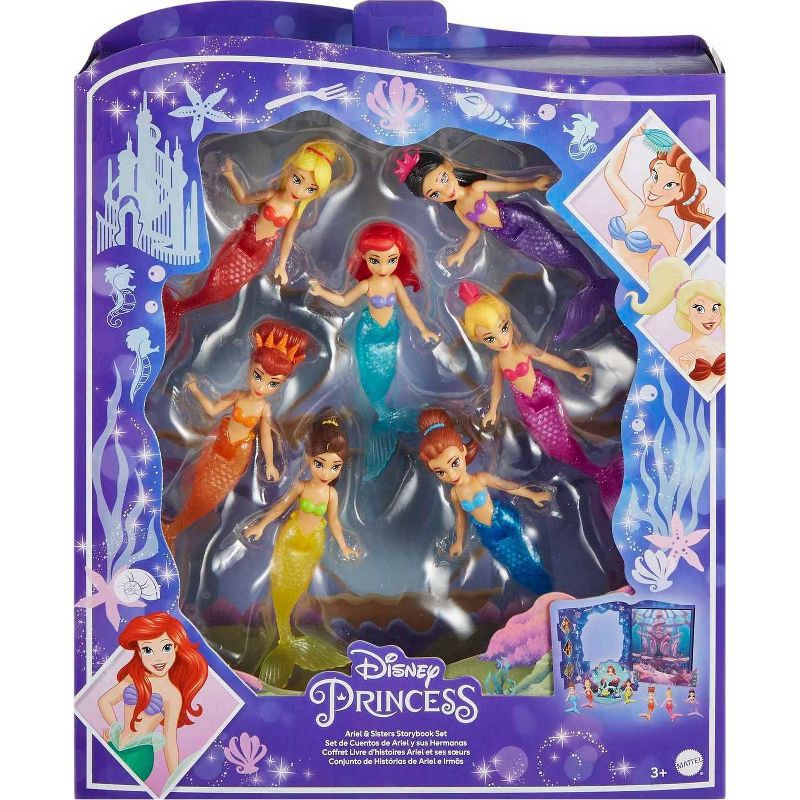 slide 6 of 6, Disney Princess Ariel & Sisters Storybook Set, 1 ct