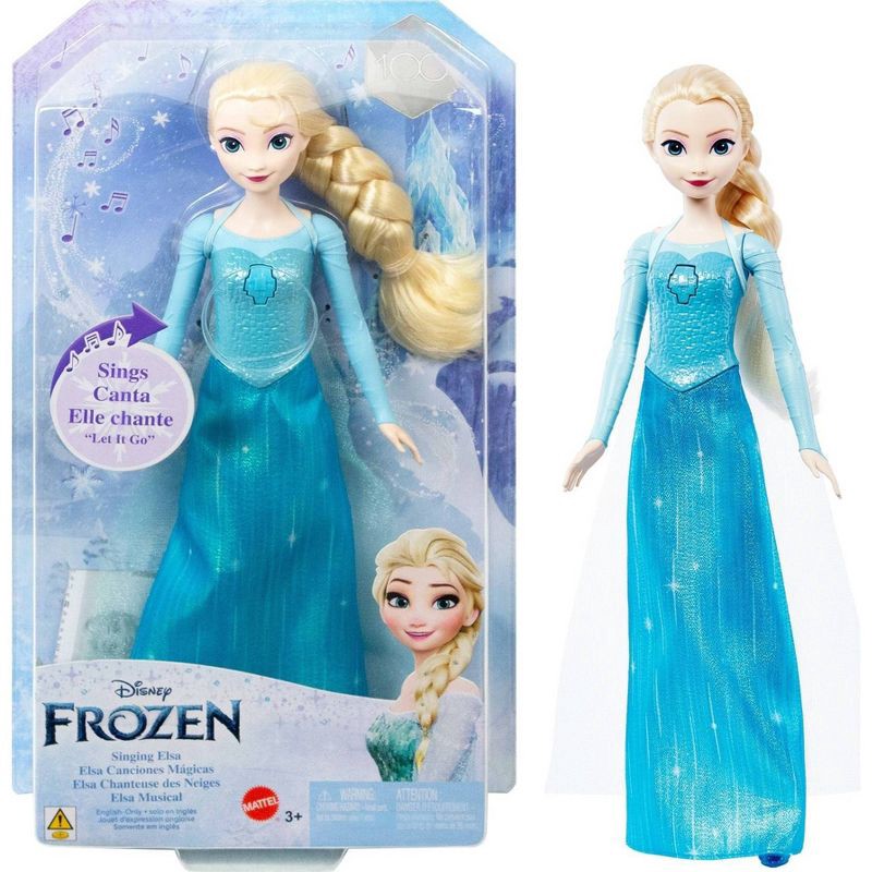 slide 1 of 6, Disney Frozen Singing Elsa Doll - Sings "Let it Go", 1 ct