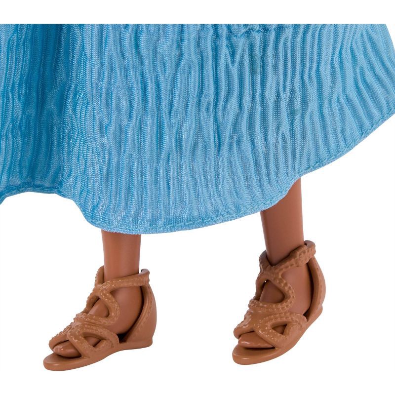 slide 4 of 6, Disney Princess Disney The Little Mermaid Ariel Doll on Land in Signature Blue Dress, 1 ct