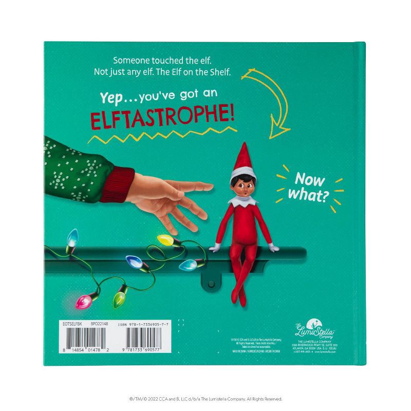 slide 6 of 6, Elf on the Shelf In Case of Elftastrophe - by Chanda Bell (Hardcover), 1 ct