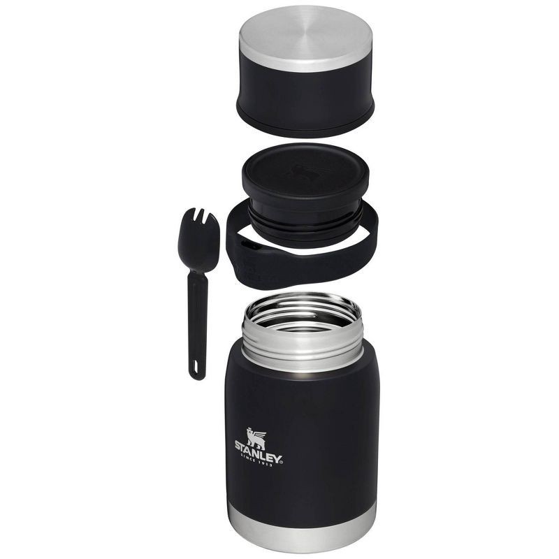 slide 3 of 3, Stanley 24oz Adventure To-Go Food Jar - Black Glow, 24 oz