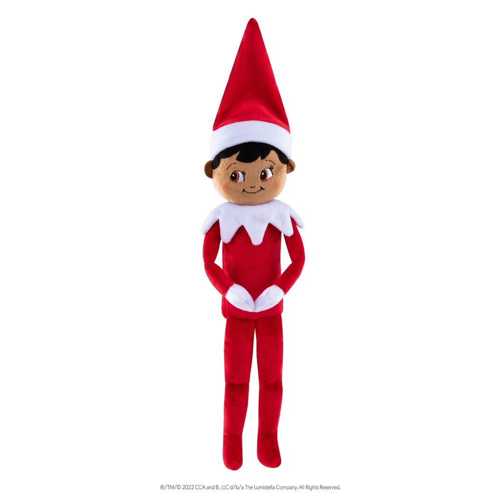 slide 3 of 4, Elf on the Shelf Plushee Pal - Boy Dark, 1 ct