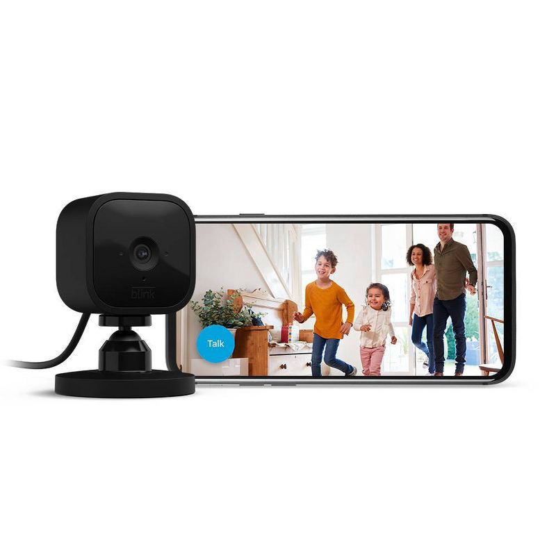 slide 5 of 6, Amazon Blink Mini 1080p Security Camera - Black, 1 ct