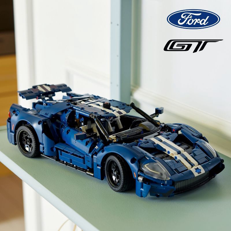 slide 2 of 6, LEGO Technic 2022 Ford GT Car Model Set 42154, 1 ct