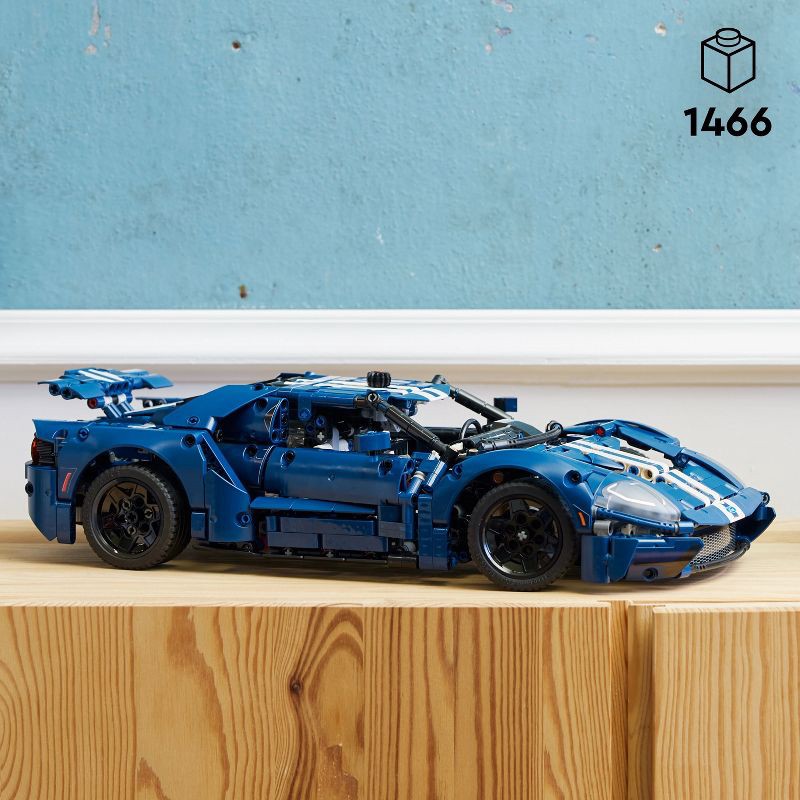 slide 5 of 6, LEGO Technic 2022 Ford GT Car Model Set 42154, 1 ct