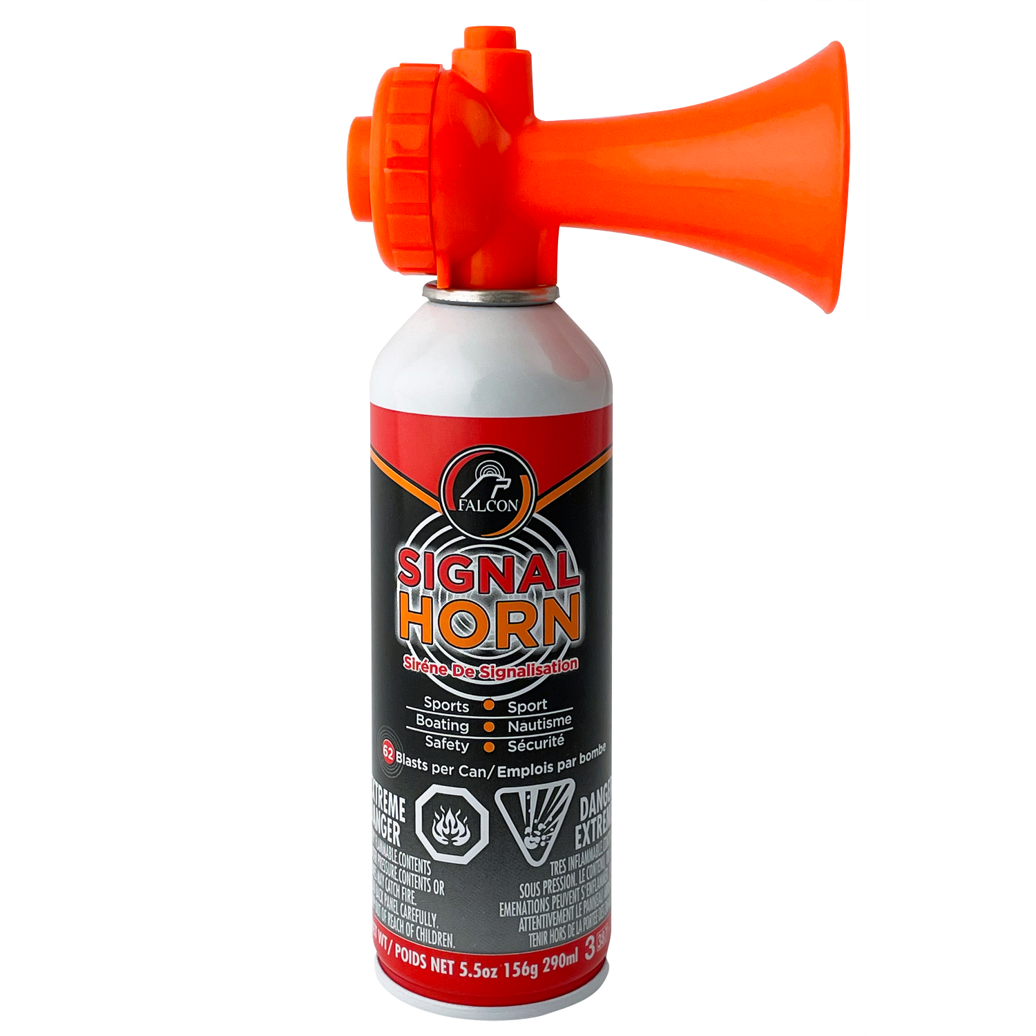 slide 1 of 1, Falcon Sports Horn, 5.5 oz