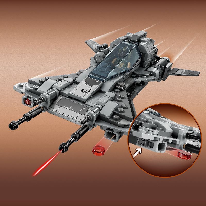 slide 2 of 6, LEGO Star Wars Pirate Snub Fighter from The Mandalorian 75346, 1 ct
