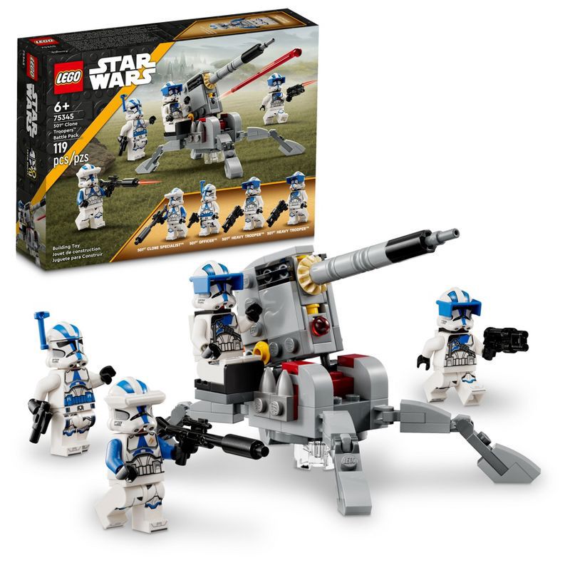 slide 1 of 6, LEGO Star Wars 501st Clone Troopers Battle Pack Set 75345, 1 ct